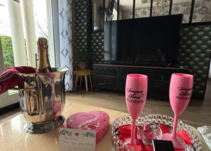 Romantisme Et Glamour Avec Spa ,Jardin Proche Zenith